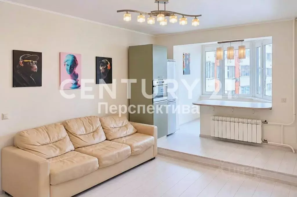 3-к кв. Москва просп. Защитников Москвы, 8 (80.0 м) - Фото 2