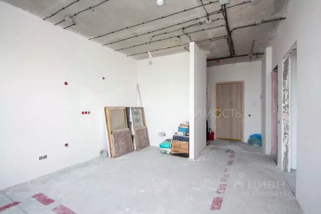 1-к кв. Тюменская область, Тюмень ул. Пожарных и Спасателей, 14 (42.6 ... - Фото 1