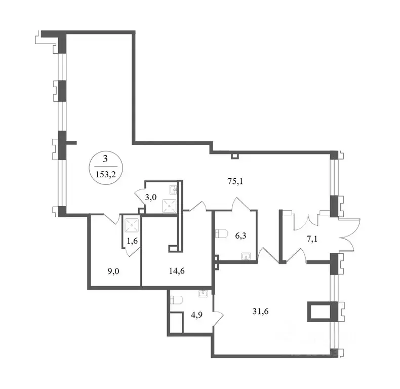 Помещение свободного назначения в Московская область, Одинцовский ... - Фото 1