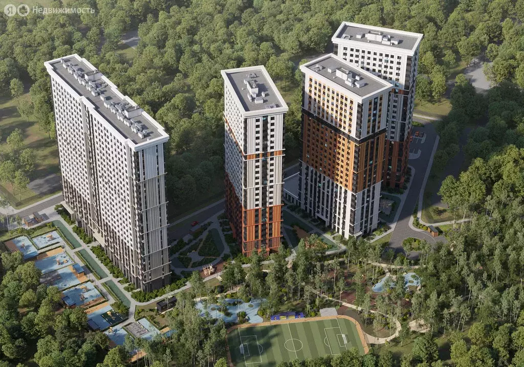 2-комнатная квартира: Химки, ЖК Лесная Коллекция (52.1 м) - Фото 1