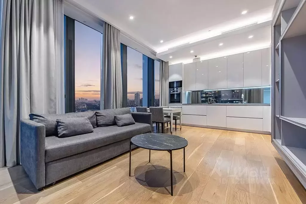 2-к кв. Москва 1-й Красногвардейский проезд, 22с2 (92.0 м) - Фото 2