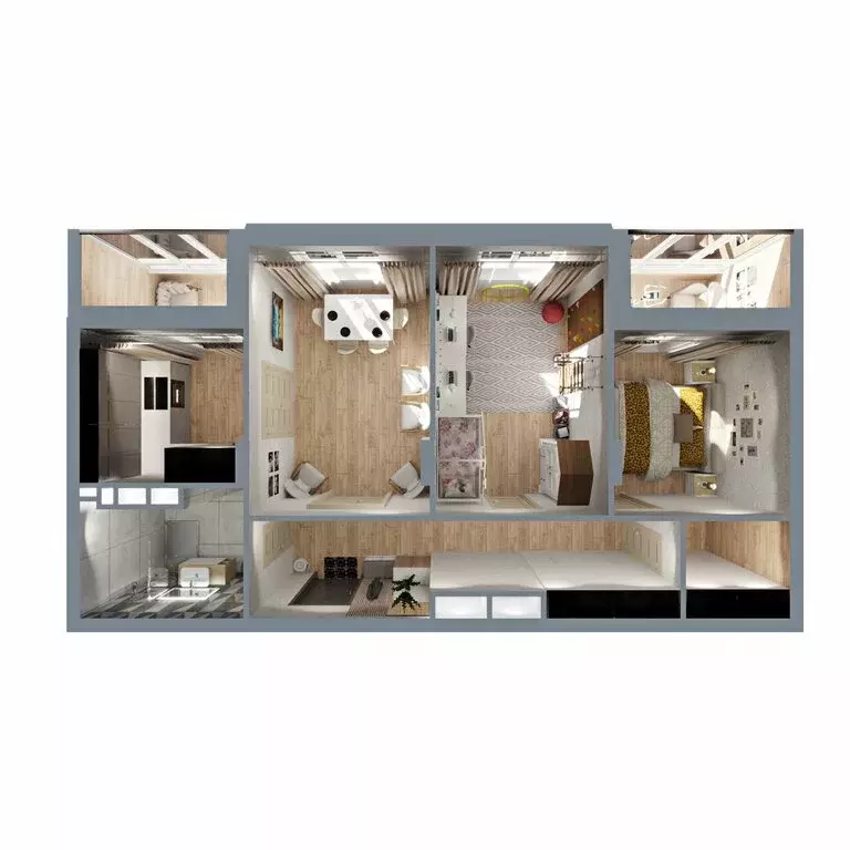 3-комнатная квартира: Владимир, Сталинградский бульвар, 7 (73.9 м) - Фото 2