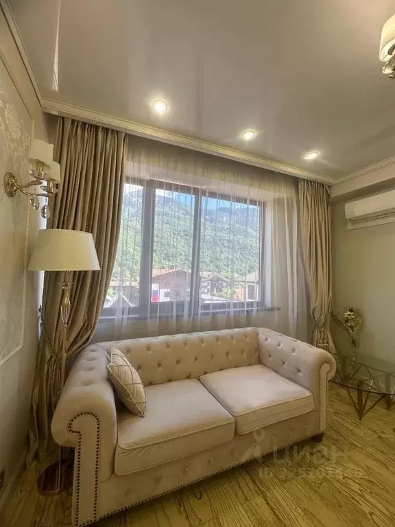 2-к кв. Краснодарский край, Сочи Красная Поляна пгт, ул. Турчинского, ... - Фото 2