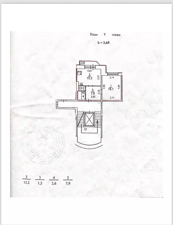 1-к. квартира, 45 м, 7/7 эт. - Фото 0