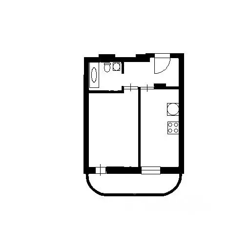 1-к кв. Новосибирская область, Новосибирск Сухарная ул., 96/3 (40.0 м) - Фото 2