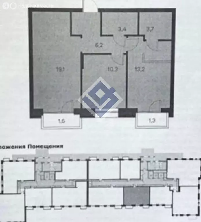 3-комнатная квартира: Пермь, улица Космонавта Беляева, 45 (56.1 м) - Фото 1