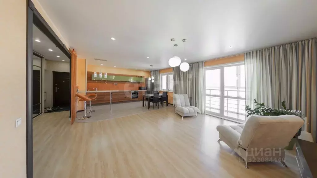 3-к кв. Иркутская область, Иркутск ул. Семена Лагоды, 4/1 (119.65 м) - Фото 2