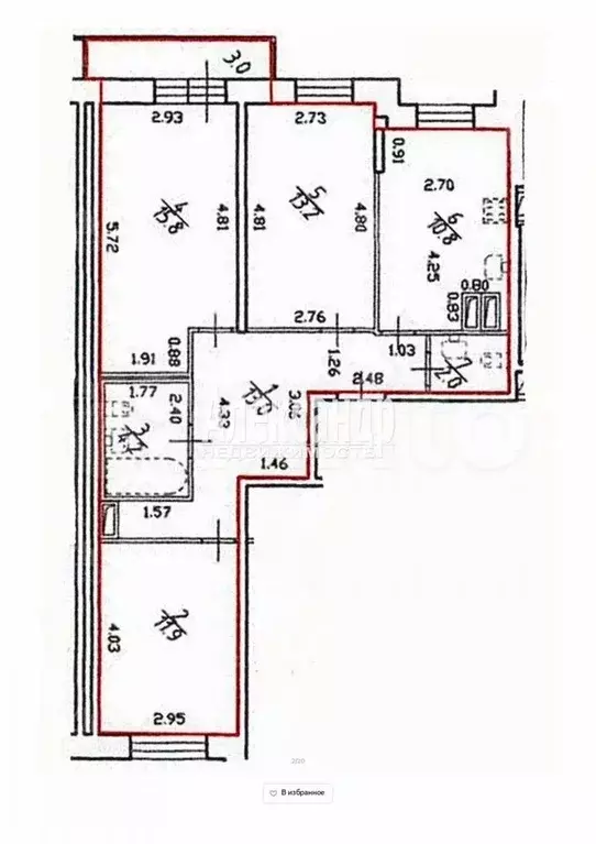 3-к. квартира, 72 м, 15/25 эт. - Фото 0