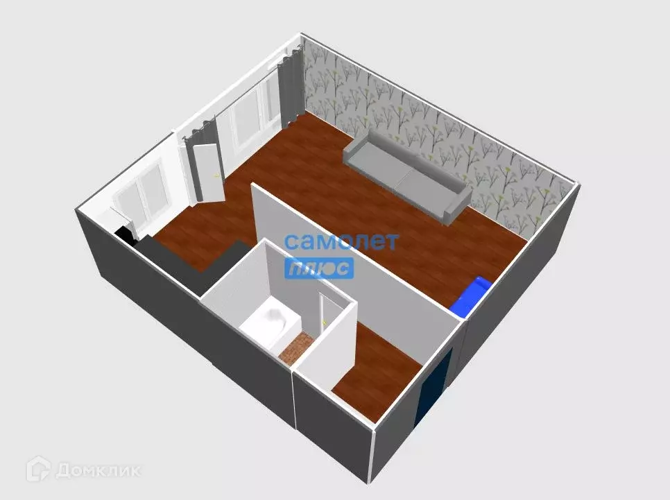 Продаётся 1-к квартира, 30.3 м - Фото 0