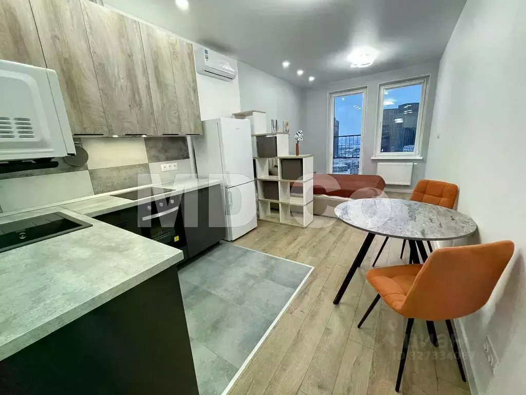 Студия Москва Новоостаповская ул., 20 (30.0 м) - Фото 1