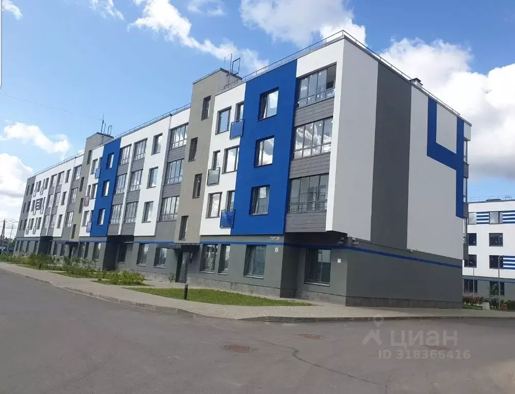 Студия Ленинградская область, Гатчинский район, д. Малое Верево ул. ... - Фото 1