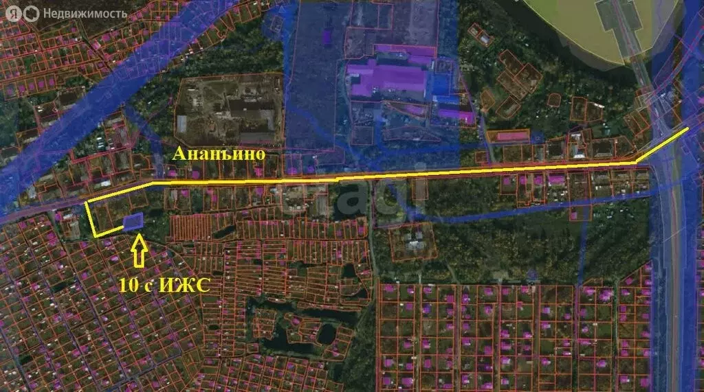 Участок в Вологда, Ананьинская улица (10 м) - Фото 1