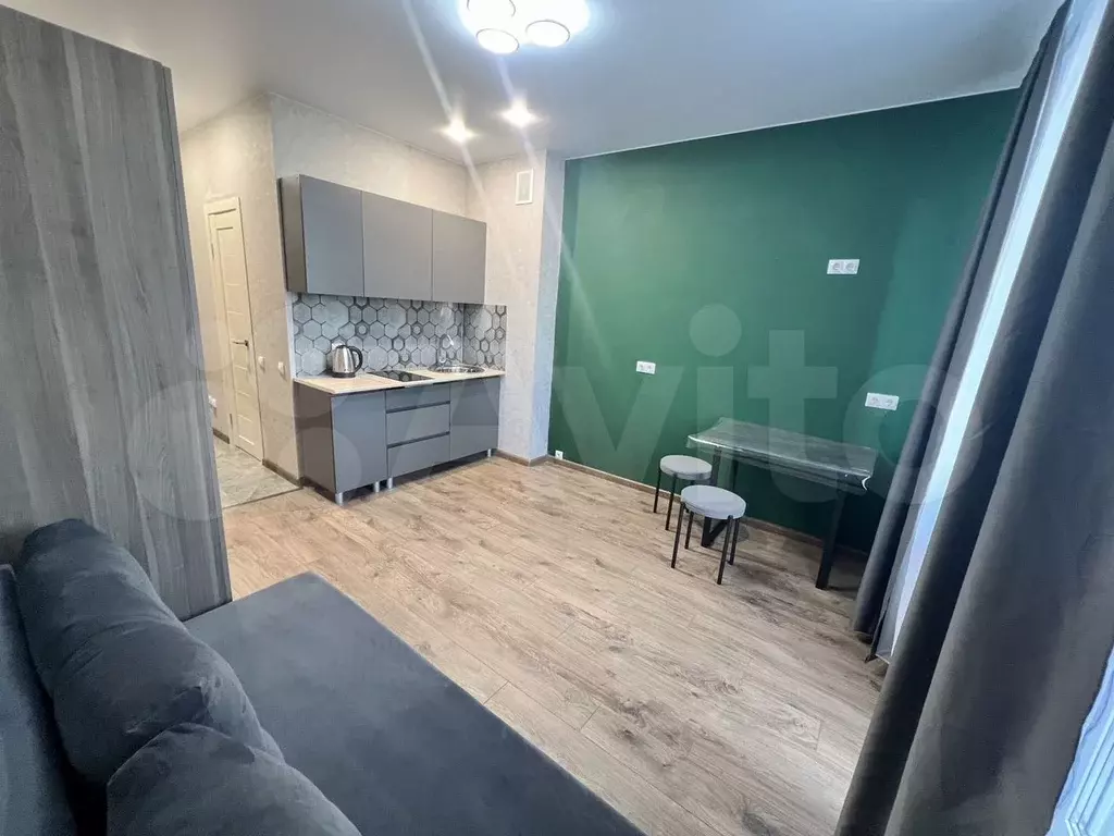 Квартира-студия, 26 м, 1/10 эт. - Фото 1