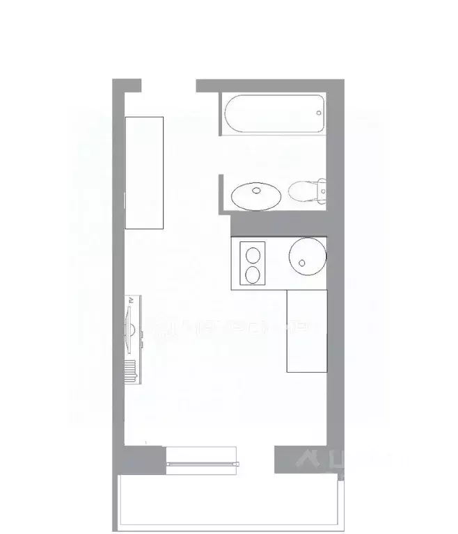 Студия Московская область, Одинцовский городской округ, Новоивановское ... - Фото 2