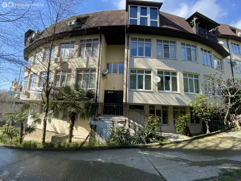 Квартира-студия: Сочи, микрорайон Мамайка, улица Фадеева, 20 (38 м) - Фото 1