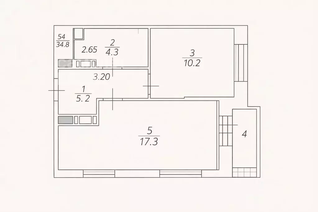 1-к кв. Московская область, Люберцы Зенино ЖК Самолет мкр, ул. ... - Фото 2