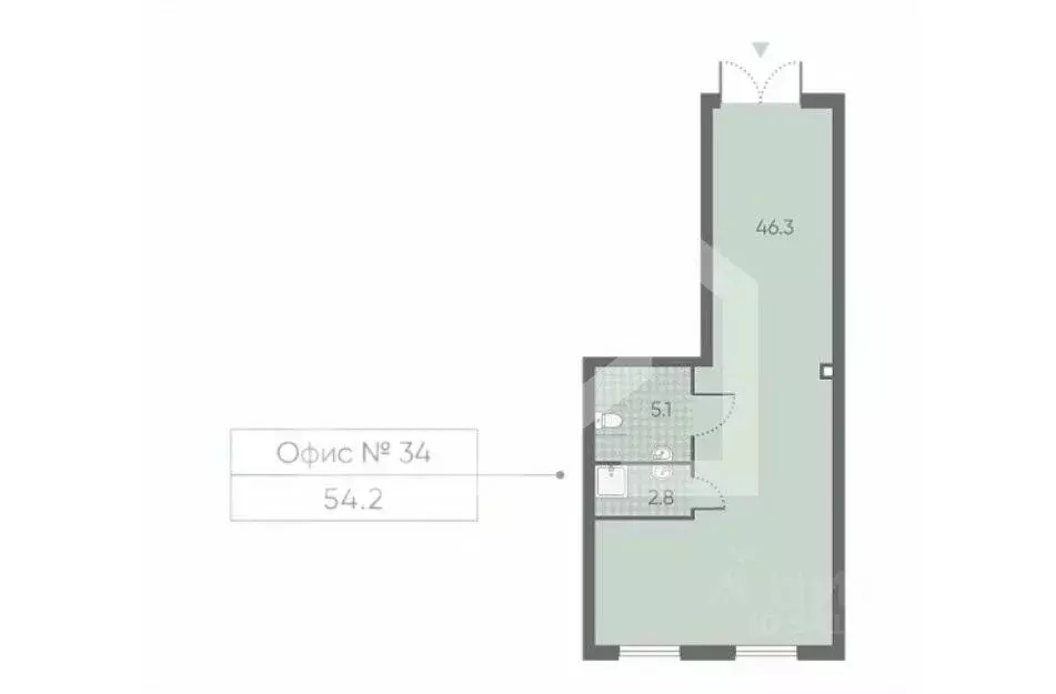 Торговая площадь в Москва Производственная ул., 17 (54 м) - Фото 2