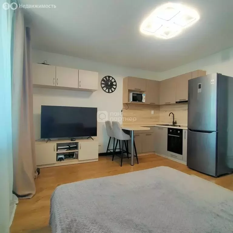 Квартира-студия: Мурино, Екатерининская улица, 17 (23.7 м) - Фото 2