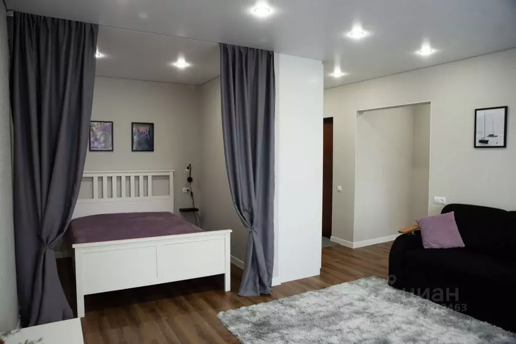 1-к кв. Омская область, Омск Заозерный мкр, ул. Бородина, 2 (40.5 м) - Фото 0