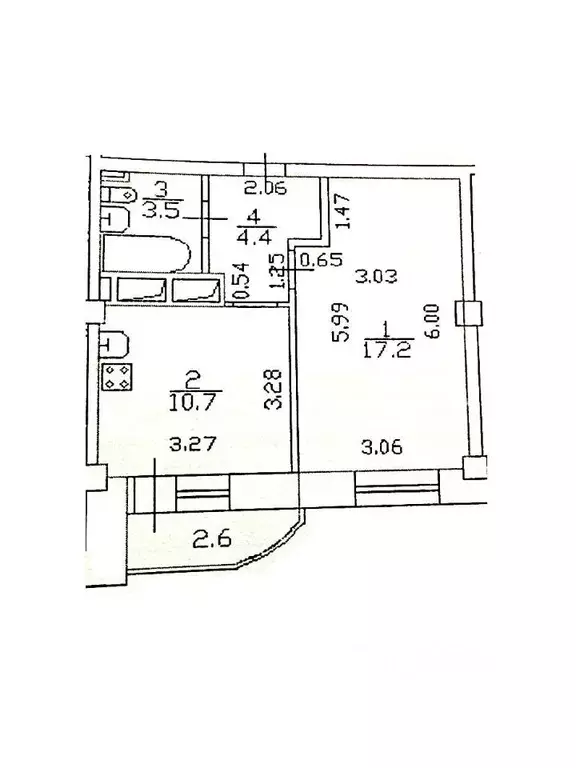 1-к кв. Санкт-Петербург пос. Шушары, ул. Вишерская, 16 (35.8 м) - Фото 2