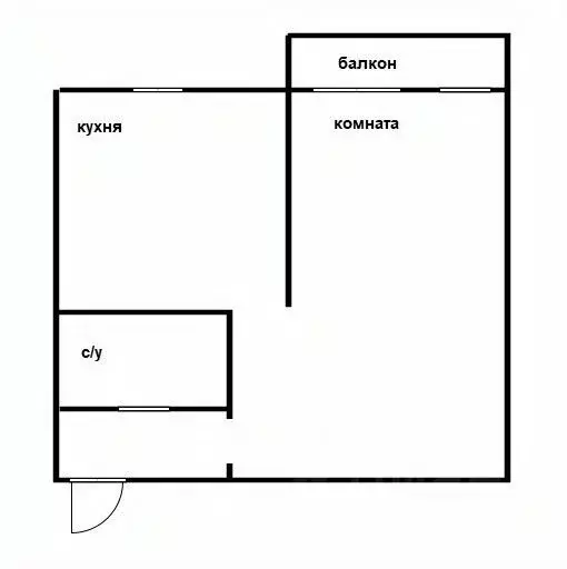 1-к кв. Приморский край, Уссурийск Владивостокское ш., 20А (29.9 м) - Фото 2