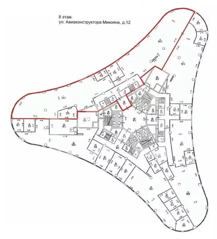 Офис в Москва ул. Авиаконструктора Микояна, 12 (671 м) - Фото 2