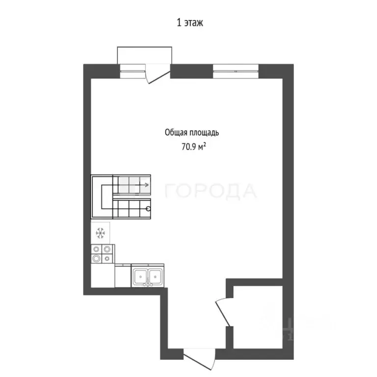 3-к кв. Новосибирская область, Мошковский район, пос. Октябрьский ... - Фото 2