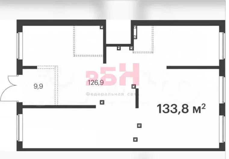 Торговая площадь в Тюменская область, Тюмень Полевая ул., 117к5 (134 ... - Фото 2