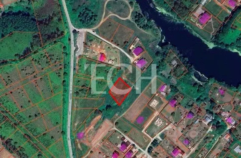 Участок в Тульская область, Тула городской округ, с. Архангельское ул. ... - Фото 2