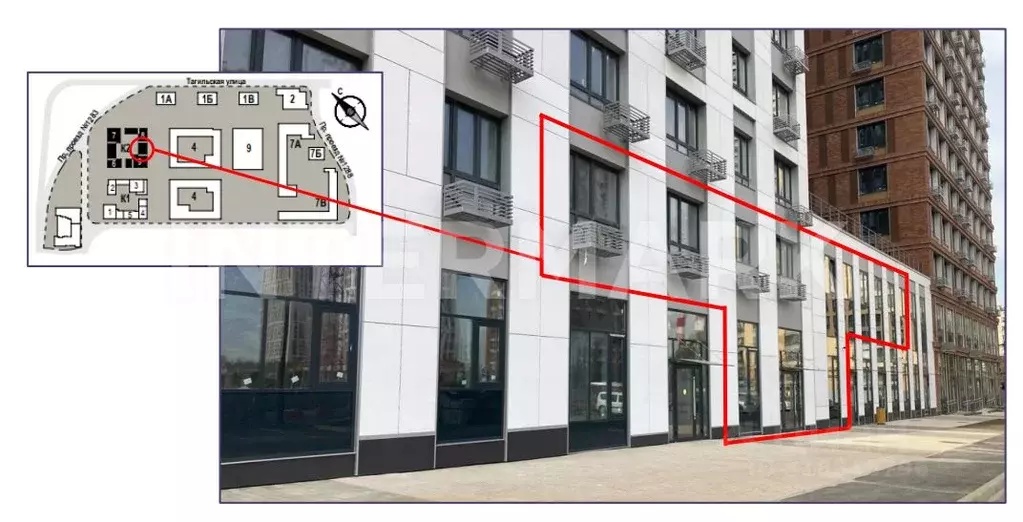 Помещение свободного назначения в Москва Тагильская ул., 4В (498 м) - Фото 0