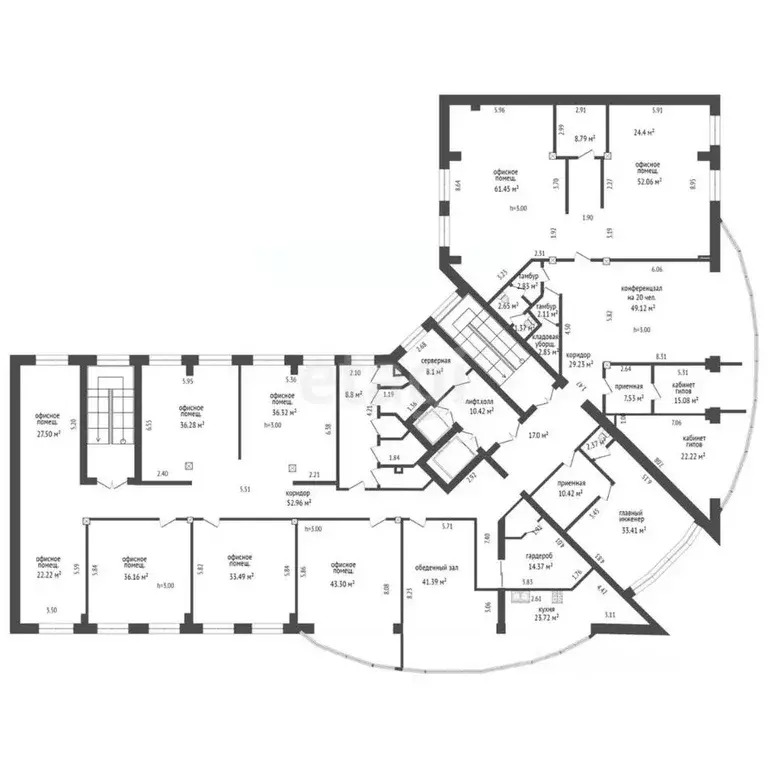 Офис в Тюменская область, Тюмень ул. Республики, 250Б (398 м) - Фото 2