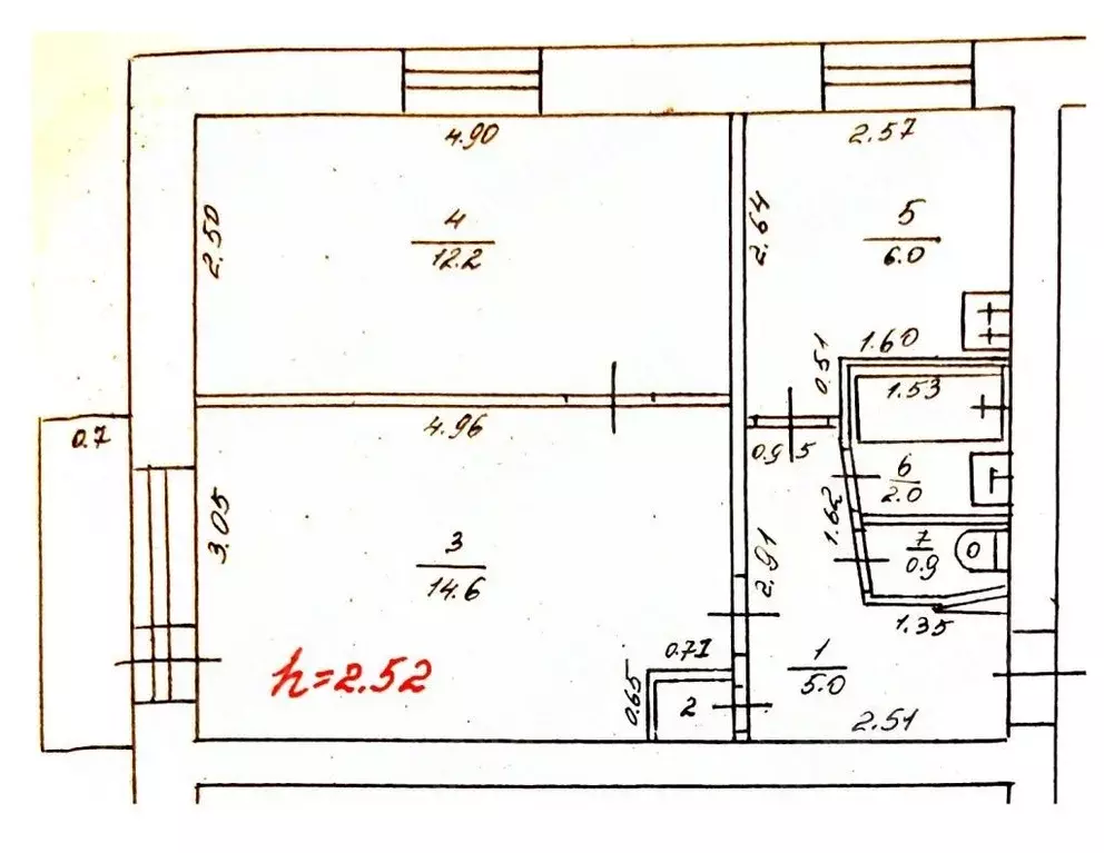 2-к кв. Тверская область, Тверь ул. Горького, 136/6 (41.8 м) - Фото 2