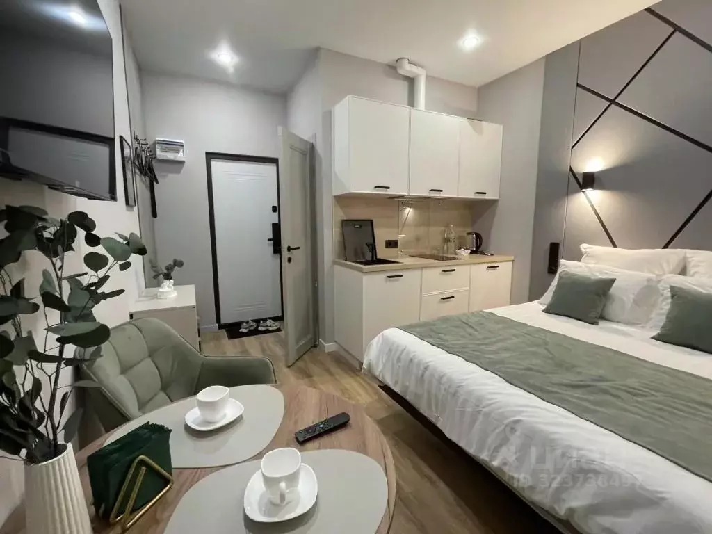 1-к кв. Татарстан, Казань ул. Островского, 34 (15.0 м) - Фото 2