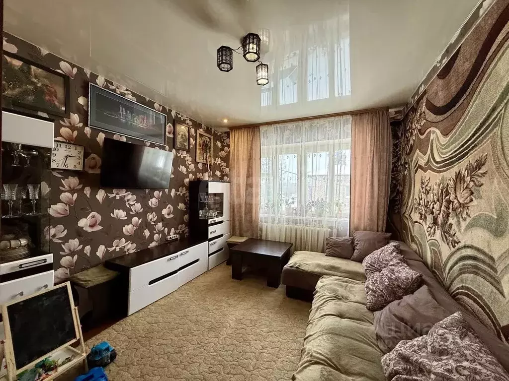 3-к кв. Смоленская область, Монастырщина пгт ул. 25 Сентября, 4 (54.8 ... - Фото 2