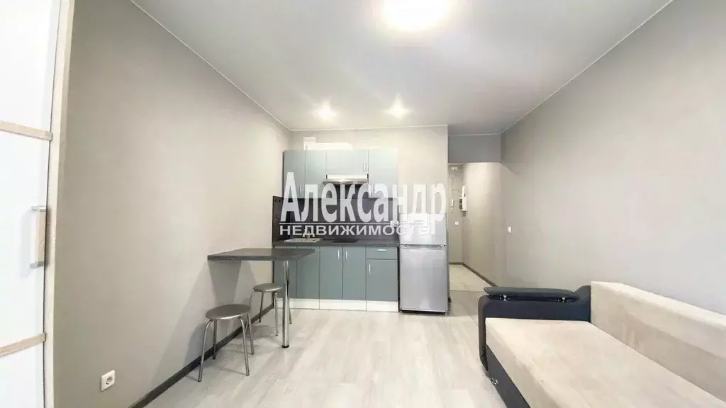 Студия Ленинградская область, Мурино Всеволожский район, ул. ... - Фото 1