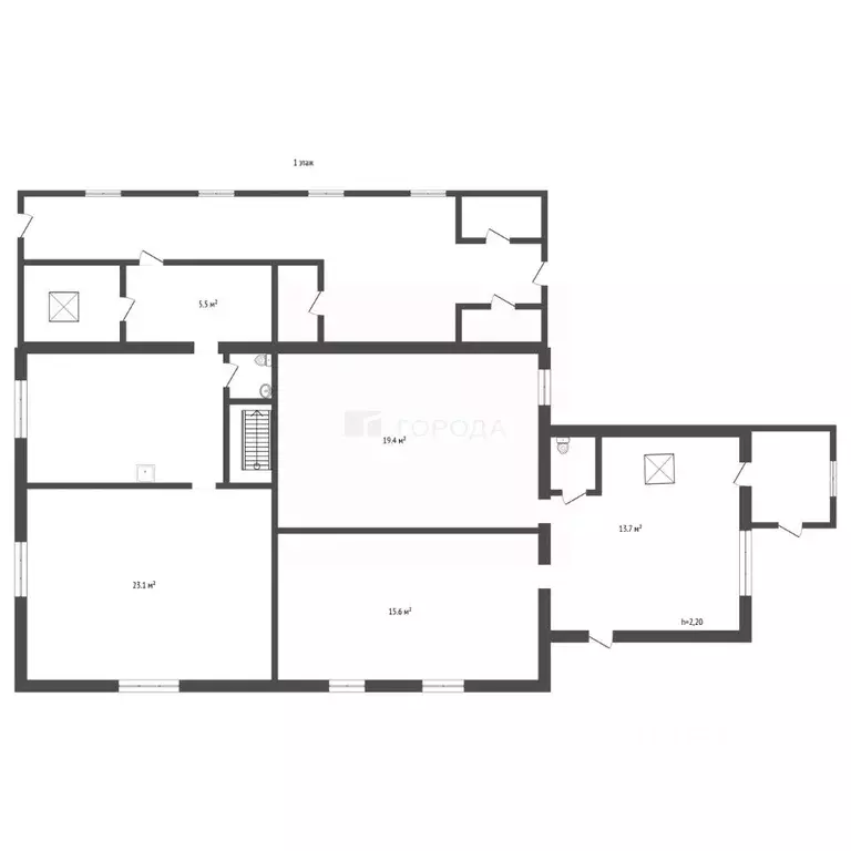 Дом в Алтайский край, Барнаул Станционный проезд, 9А (160 м) - Фото 2