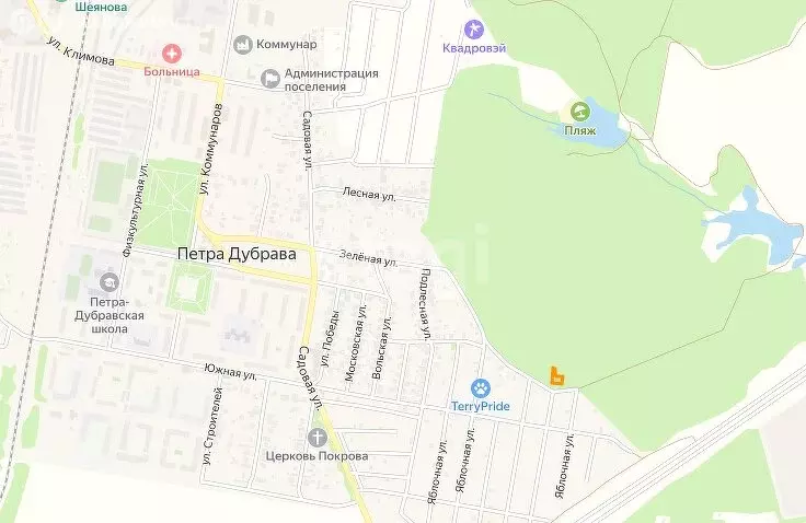 Участок в посёлок городского типа Петра Дубрава, СДТ Дубрава (6.53 м) - Фото 1