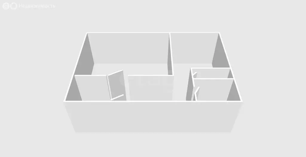 1-комнатная квартира: Долинск, Комсомольская улица, 40А (42 м) - Фото 2