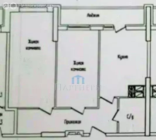 2-комнатная квартира: Самара, Физкультурная улица, 103А (62.4 м) - Фото 0