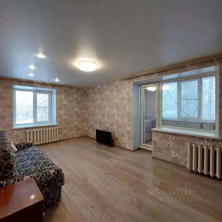 2-к кв. Вологодская область, Череповец просп. Луначарского, 30А (46.8 ... - Фото 1