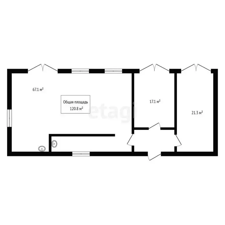 Производственное помещение (120.8 м) - Фото 1