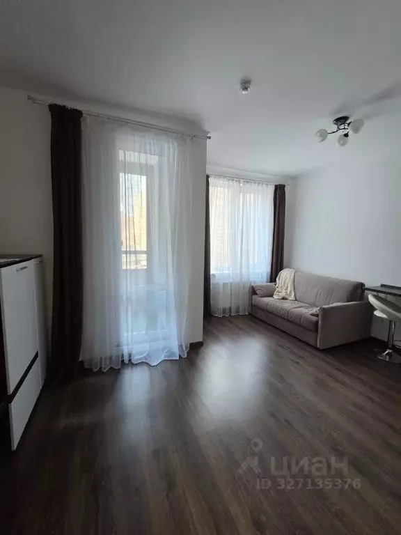 Студия Санкт-Петербург аллея Арцеуловская, 21 (25.0 м) - Фото 2