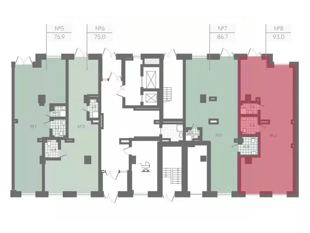 Помещение свободного назначения в Санкт-Петербург Партизанская ул., 5 ... - Фото 2