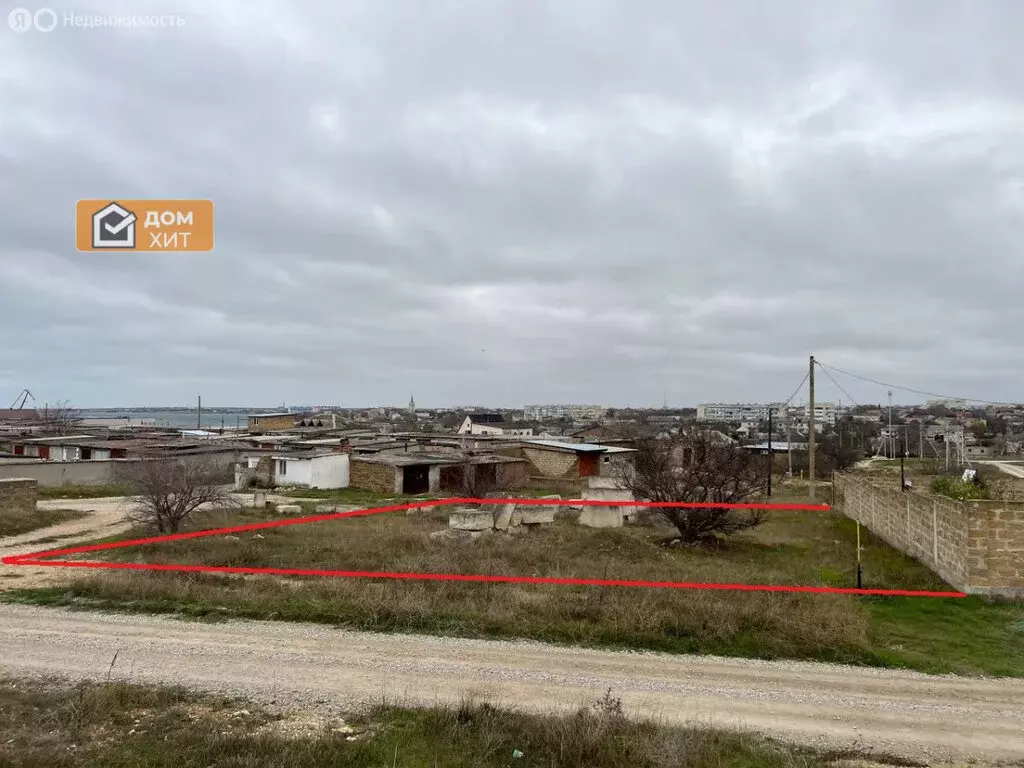 Участок в Черноморское, Радужная улица, 1Б (8 м) - Фото 1