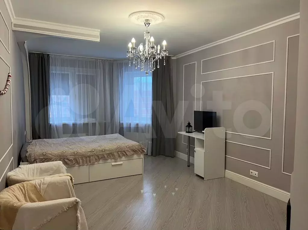 1-к. квартира, 37 м, 12/17 эт. - Фото 0