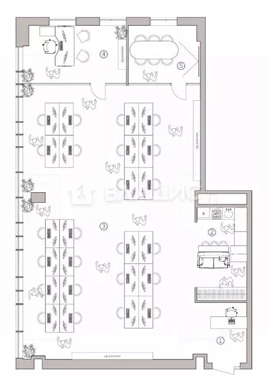 Офис в Москва Огородный проезд, 16/1с6 (163 м) - Фото 2