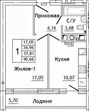 1-к кв. Смоленская область, Смоленский муниципальный округ, д. ... - Фото 0