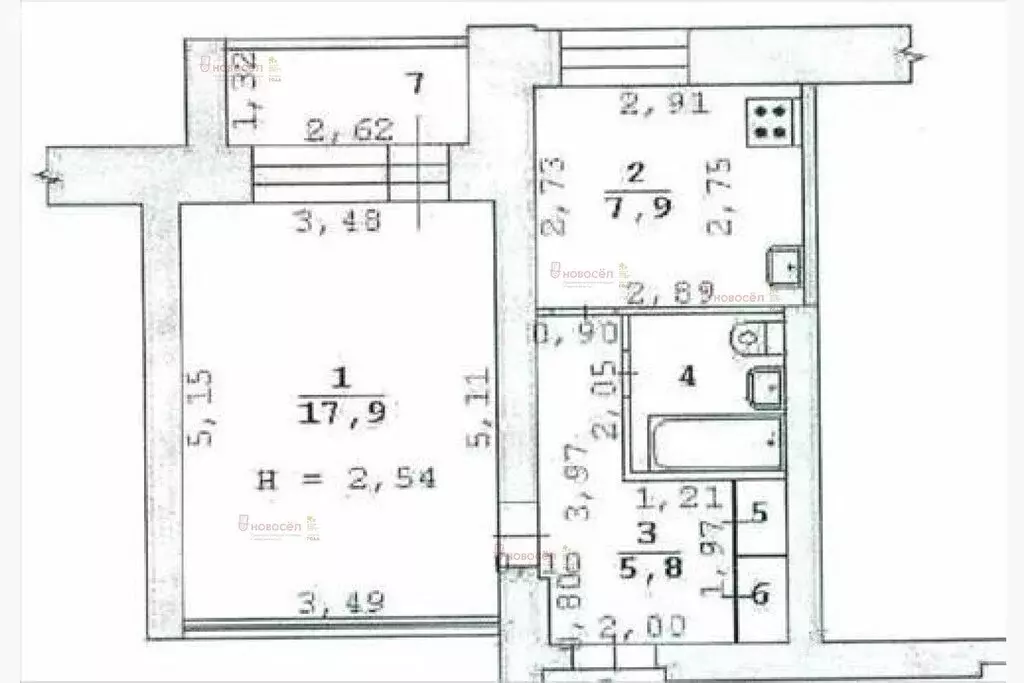 1-комнатная квартира: Екатеринбург, Бисертская улица, 4Г (35 м) - Фото 0