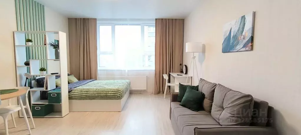 Студия Свердловская область, Екатеринбург ул. Фрунзе, 31/2 (26.8 м) - Фото 2