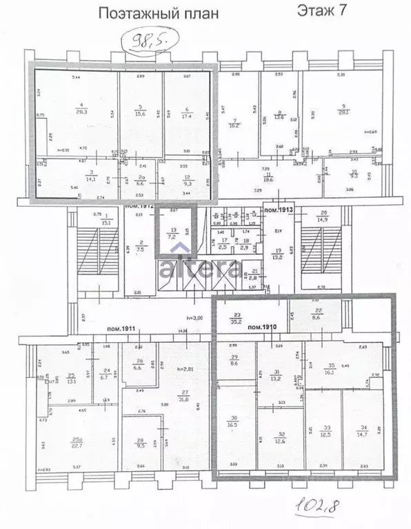 Офис в Татарстан, Казань ул. Вишневского, 24 (98 м) - Фото 2